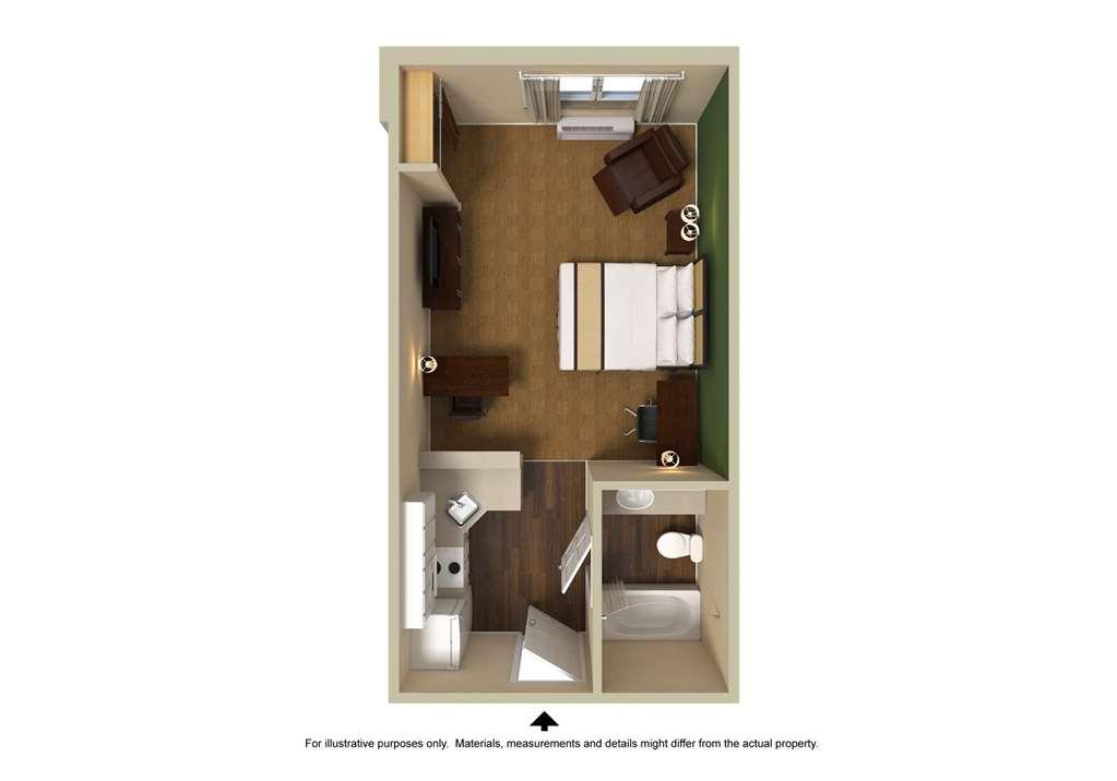 Suburban Studios Minneapolis Блумингтън Стая снимка
